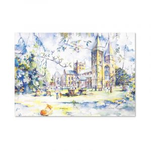 Christine Measures - West End Greeting Card