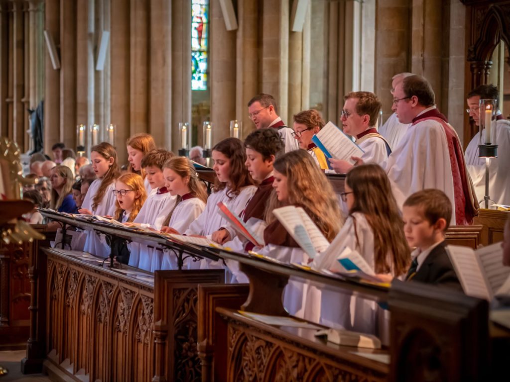 Evensong at Southwell Minster
