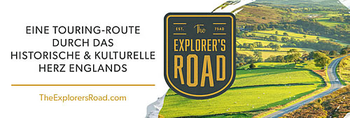 Eine touring-route durch das historiche & kulturelle herz Englands