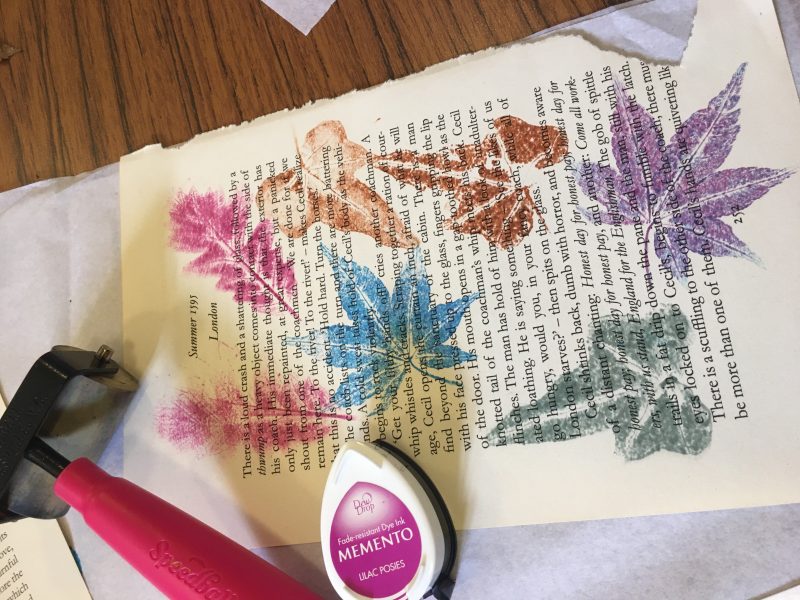 Adult Leaf Printing Workshop Adult Leaf Printing Workshop