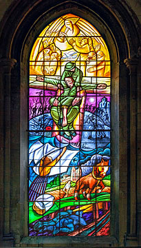 Great War Memorial Window by Nicholas Mynheer