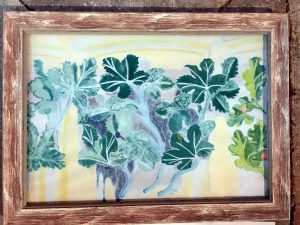 painting - Green Man craft competition entry-16