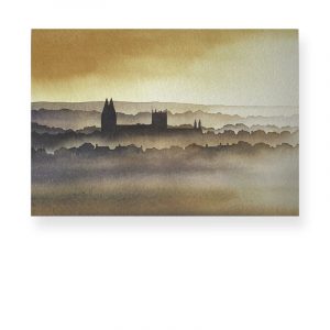 Southwell Minster by Ian Scott Maissie Christmas Card