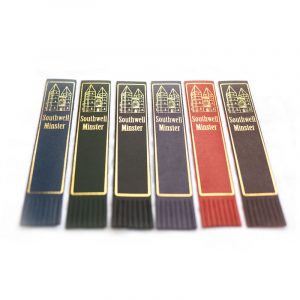Southwell Minster Leather Bookmarks