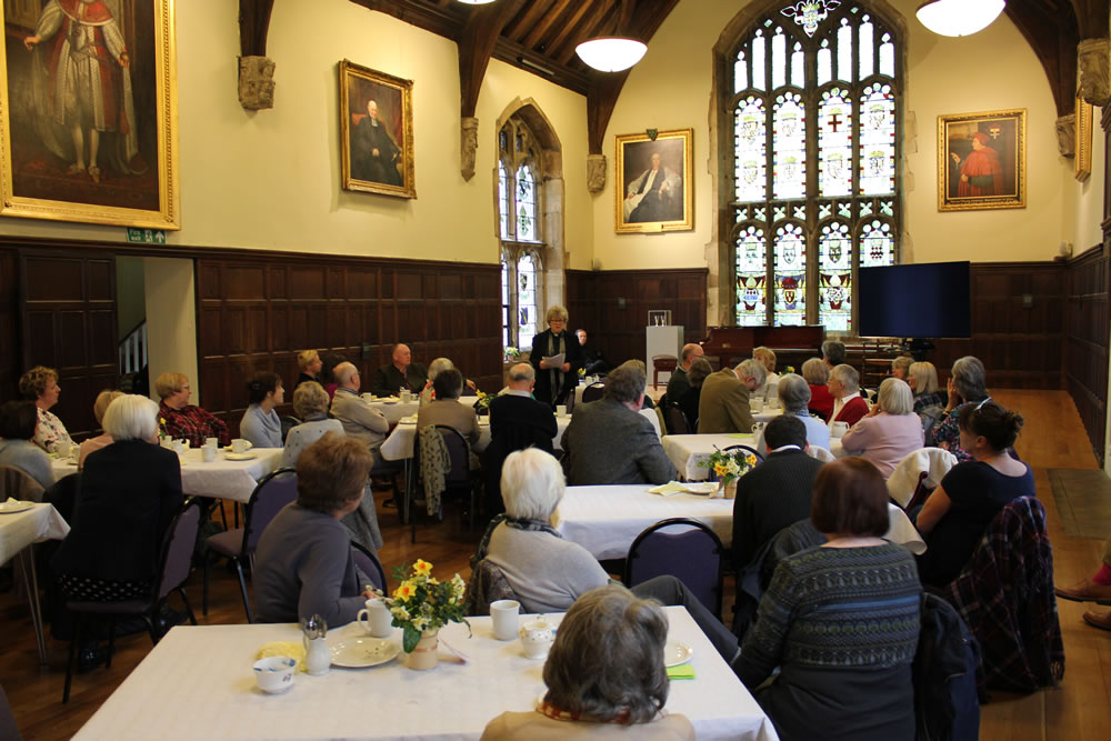 Saying thankyou to our volunteers