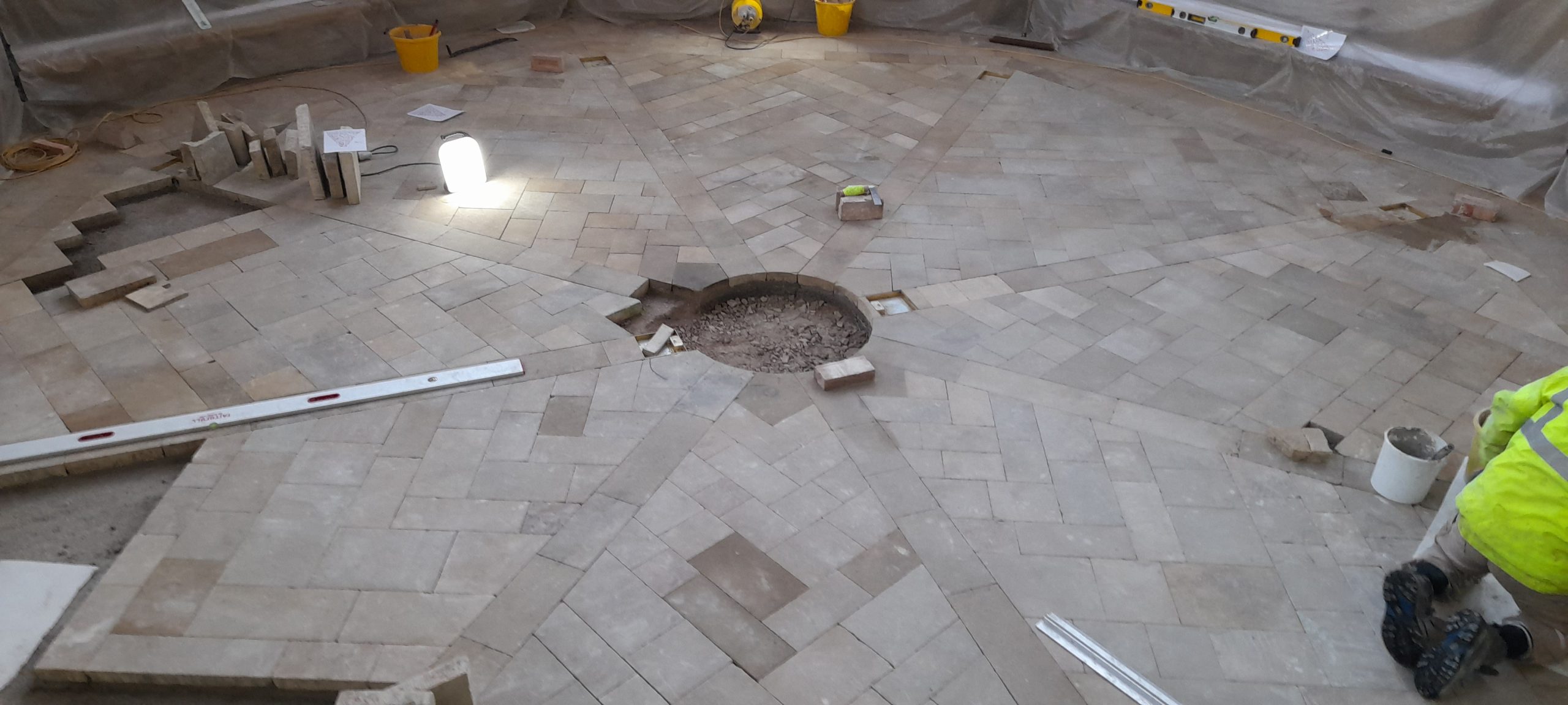 14: Relaying of the Chapter House floor